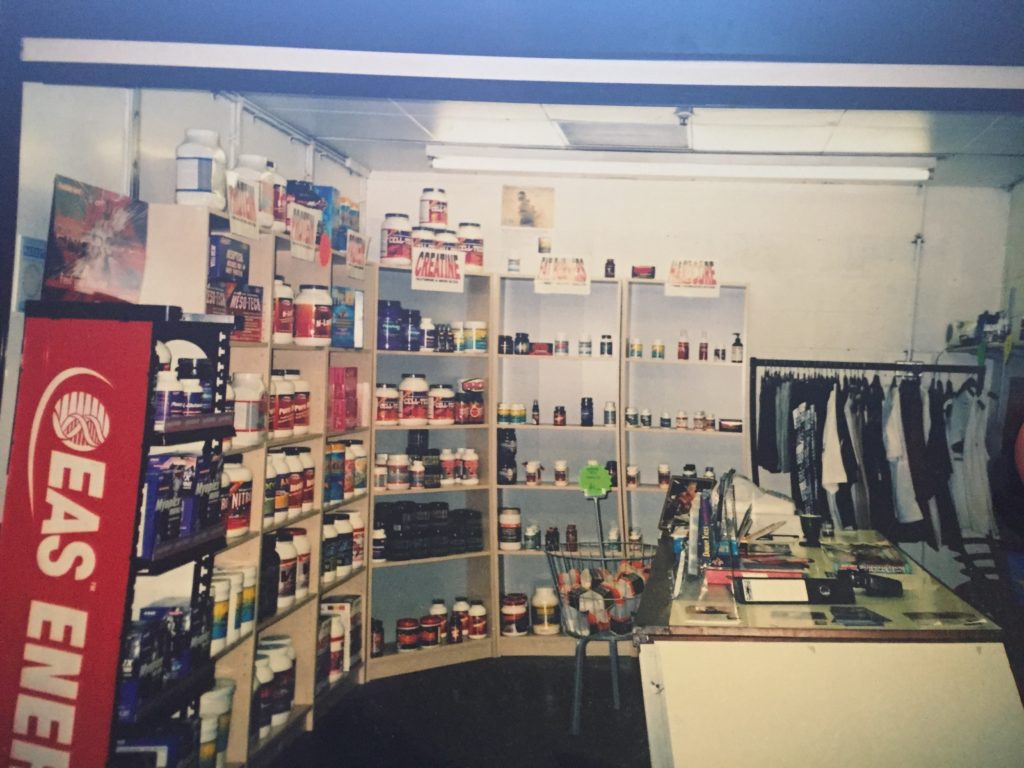 the supplement shop we opened