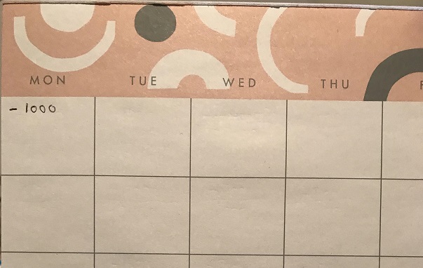 calorie tracking